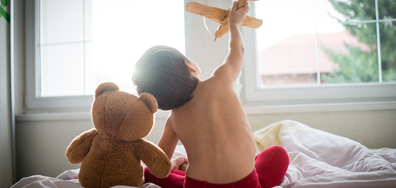 Trouble sommeil enfant réveillé