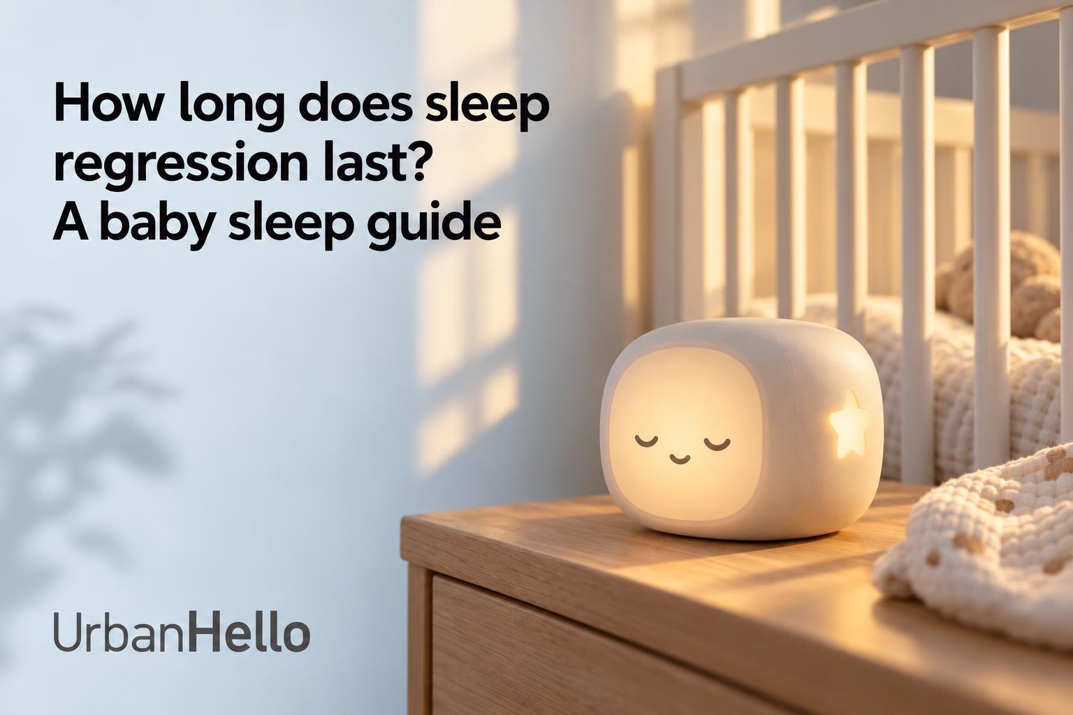 How long does sleep regression last? A baby sleep guide